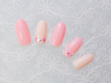 ネイルスパシェリー 金沢文庫/ワンカラー×ピンク