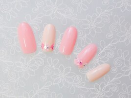 ワンカラー×ピンク