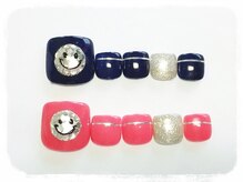 ネイルサロン ブリオン(Nail Salon Bullion)/キラキラにこちゃんネイル