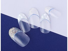 冬色フレンチアート