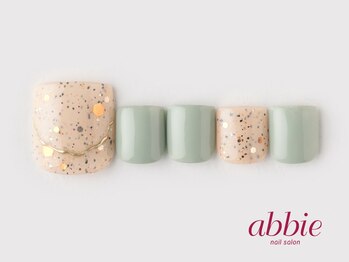 ネイルサロン アビー 宮益坂店(abbie)/つぶつぶニュアンス ¥11638