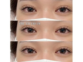 ブランアージュ(blanc age)/フラットラッシュCカール130本