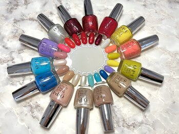 ビーネイル ヘルシー(Be NaiL healthy)の写真/マニキュアでもプロの技術で指先を彩りネイルお休み中も美爪を叶える♪ハンド￥5200/フット(足湯付)￥5800