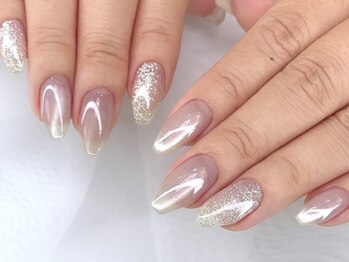 ネイルサロン リッチーズ(nail salon Riches)/透明感マグネットネイル