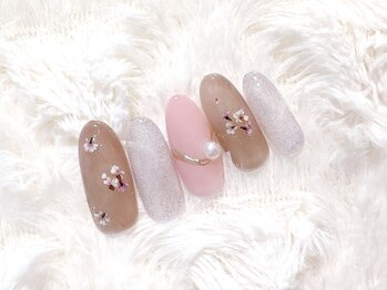 ラルネイル 大宮(Lull. nail)/＃2月＃3月＃春ネイル＃綺麗め