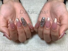 ダイフクネイルズ(Daifuku nails)/埋め尽くしネイル