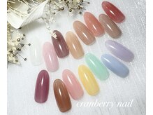 クランベリーネイル 代官山 恵比寿(cranberry nail)/シアカラー15色入荷！
