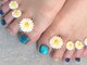 アゲート(Agate)の写真/サンダルの季節にオススメ！足元を華やかにするFOOTネイルで足先から季節を先取り♪足の角質ケアコースも◎