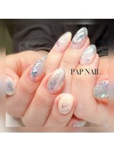パップネイル(PAP NAIL)/ニュアンスラメネイル