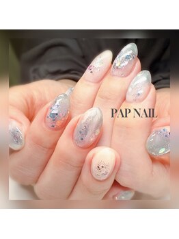 パップネイル(PAP NAIL)/ニュアンスラメネイル