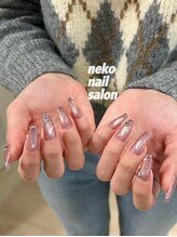 ネコ(Neko)/マグネット　ライン線　シンプル