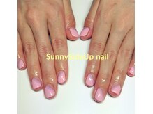 サニーサイドアップ ネイル(Sunny SideUp nail)/Pink puple french
