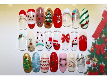ネイルサロン ユーア(Yu a)/クリスマスアート♪