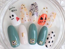 ネイルサロン あかねいろ/秋冬　ハロウィン