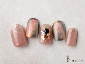 アイネイルズ 横浜EAST店(I-nails)/シンプルシアーシェルマグネット
