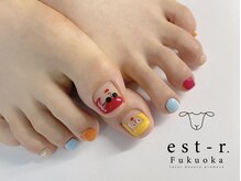 エストアール 博多口店(est-r.)/#フットネイル