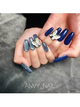 ネイルサロン あんび/ちぐはぐワンカラー