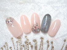 ネイルローズ(NAIL Rose)/3.4月キャンペーン¥6990ラメ