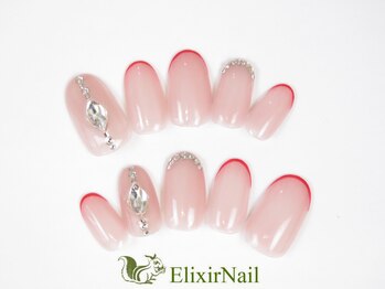 エリクサーネイル 池袋(Elixir Nail)/定額b カジュアル/クーポン使用