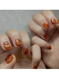 ぷっくりニュアンスネイル