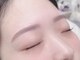 シピアイラッシュ 川越店(Chipi Eyelash)の写真/自分で整えるのが難しい眉毛もプロにお任せ！カラー&ハリウッドブロウ対応！まつ毛パーマ×眉毛SETが人気◎