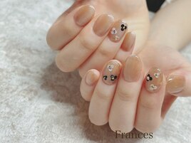 マグネット＆モノトーンお花