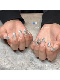 ラメグラデーション