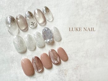 ルークネイル(LUKE NAIL)の写真/トレンドに敏感なネイリストによる丁寧なケアとモチの良さに満足度◎パラジェル/フィルイン導入サロン♪