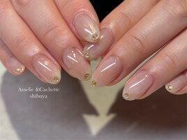 ニュアンスネイル:　syuri