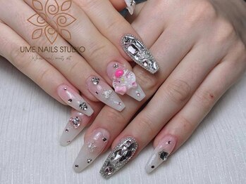 ウメネイルスタジオ(UME NAIL STUDIO)/* 長 さだしやり放題×つけ放題