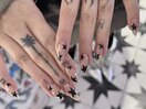 ブラックスターネイル