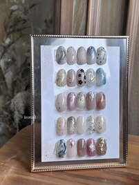 ハンドネイルアート2本付き