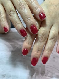 レッド×クリアフレンチ