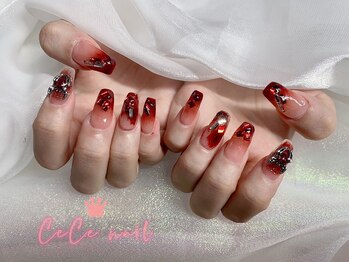 シーシーネイル 新宿店(CeCe Nail)/キラキラネイル