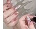 リチュネイル(Richu nail)の写真/美フォルム＊《持ち込みデザイン¥6500～》ワンホンパーツ続々入荷★技術に差が出るフレンチネイルも好評♪