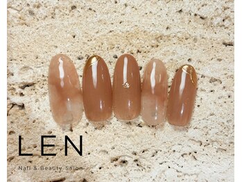 レン(LEN.)/ニュアンスピンクベージュ