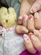 ギャランドゥ(Gal＆Do')/★ぬいぐるみ概念ネイル★