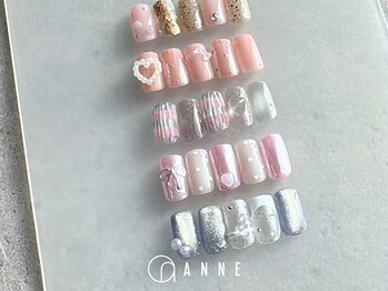 アンネ 伊丹店(ANNE)/2月マンスリーデザイン