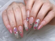 ラッキーネイル(lucky nail)/押し花ネイル