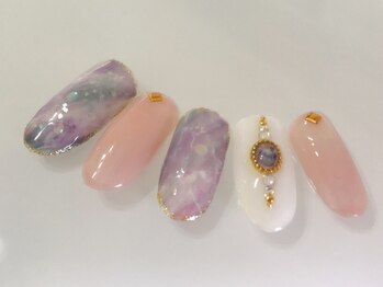 アンベリール(embellir)の写真/【新規☆他店オフ込ワンカラー・ラメグラ￥5500⇒￥4400】更に嬉しい自店オフは常に無料!ケア付きなのも◎