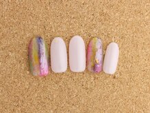 ネイルサロン ブランロール 白金店(Nail Salon Blanl'or)/夏色　ぬりかけ♪