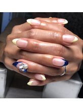 ネイルアンドボディケアサロン ミリミリ(milimili)/フレンチネイル￥8800