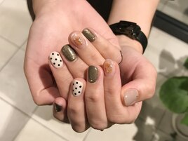 秋カラー。