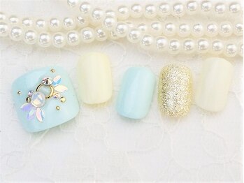 ネイルズガッシュ 武蔵小山店(NAILsGUSH)/*ポイントビジュー*