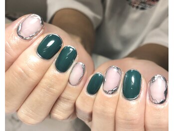 ビアンカ(Bianca)/グリーンカラー&メタリック囲み