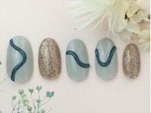 ネイルズガッシュ 蒲田東口店(NAILsGUSH)/＊ぷっくりうねライン＊