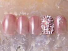 アイネイルズ 吉祥寺店(I nails)/もやもやツイードネイル