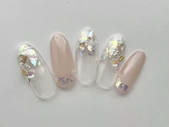 マーブルシェルグラデ初回￥7800