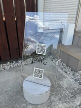 ルアンビューティー メディカルプラス(Luan beauty MEDICAL+)/【目印】玄関前に看板あります