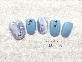 カルフール ロコ ネイル 草加西口店(Carrefour LOCO nail)/フット ファストコース